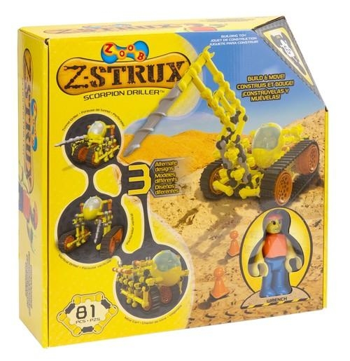 ZOOB Z-STRUX SCORPION DRILLER 80 ELEMENTÓW
