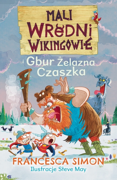 MALI WREDNI WIKINGOWIE I GBUR FRANCESCA SIMON NOWA