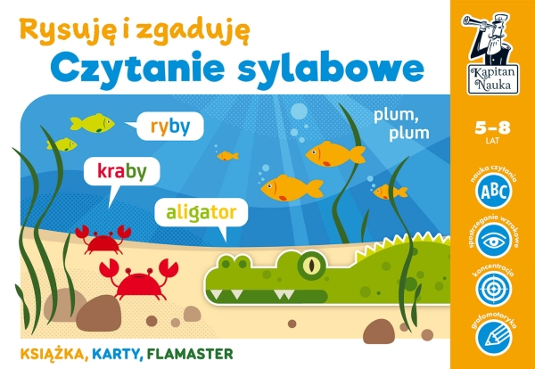 CZYTANIE SYLABOWE RYSUJĘ I ZGADUJĘ SOBKOWIAK NOWA