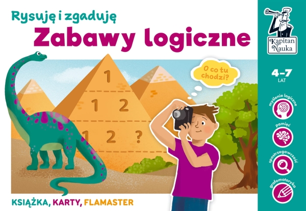 ZABAWY LOGICZNE RYSUJĘ I ZGADUJĘ SOBKOWIAK NOWA