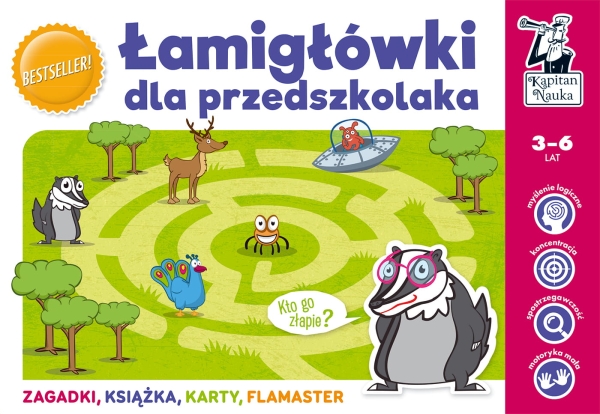 ŁAMIGŁÓWKI DLA PRZEDSZKOLAKA NATALIA MINGE NOWA