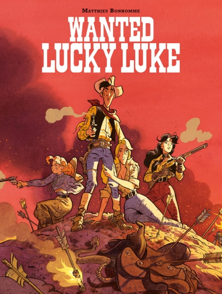 WANTED LUCKY LUKE MATTHIEU BONHOMME NOWA