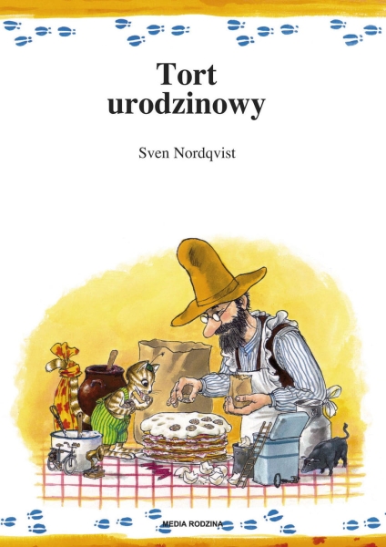 PETTSON I FINDUS TORT URODZINOWY NORDQVIST NOWA