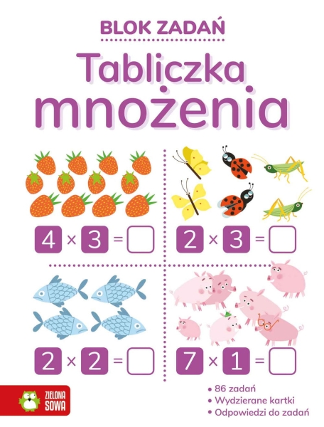 BLOK ZADAŃ TABLICZKA MNOŻENIA IZA GOŁUCHOWSKA NOWA