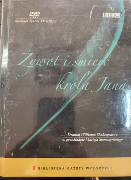 ŻYWOT I ŚMIERĆ KRÓLA JANA DVD H FIELDER P LAW FOLIA