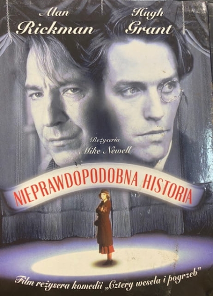 NIEPRAWDOPODOBNA HISTORIA DVD M NEWELL A RICKMAN 