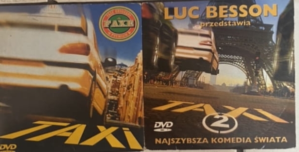 TAXI 1 I 2 DVD M COTILLARD R SAMMEL D HERZBERG