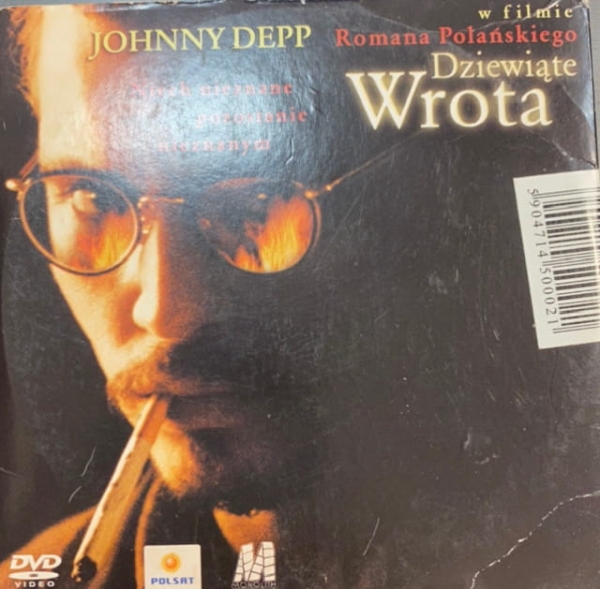 DZIEWIĄTE WROTA DVD J DEPP J RUSSO J TAYLOR R POLAŃSKI