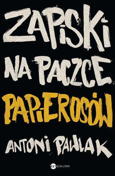 ZAPISKI NA PACZCE PAPIEROSÓW PRL PAWLAK ANTONI NOWA