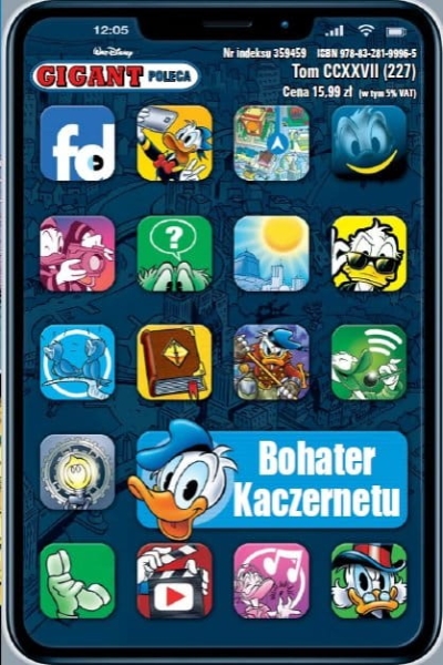 6/2020 GIGANT POLECA BOHATER KACZERNETU KOMIKS NOWY