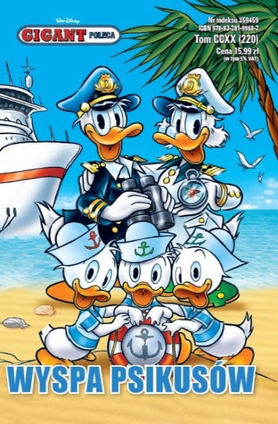 5/2019 GIGANT POLECA WYSPA PSIKUSÓW KOMIKS NOWY