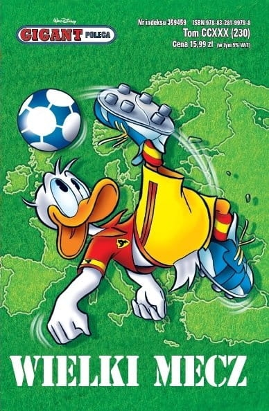 3/2021 GIGANT POLECA WIELKI MECZ KOMIKS NOWY