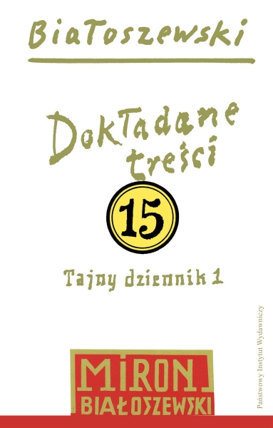UTWORY ZEBRANE TOM 15 MIRON BIAŁOSZEWSKI NOWA