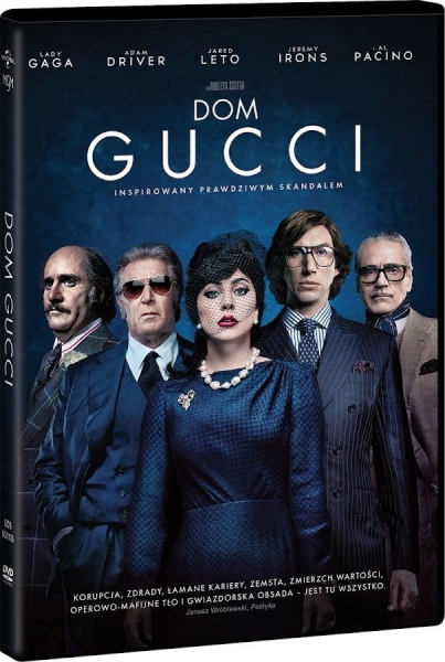 DOM GUCCI DVD LADY GAGA AL PACINO A DRIVER J LETO 