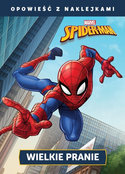 OPOWIEŚĆ Z NAKLEJKAMI SPIDER MAN E TARNOWSKA