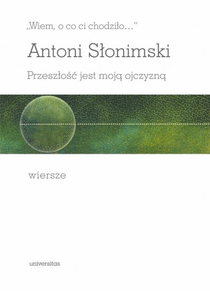 WIEM O CO CI CHODZIŁO ANTONI SŁONIMSKI NOWA