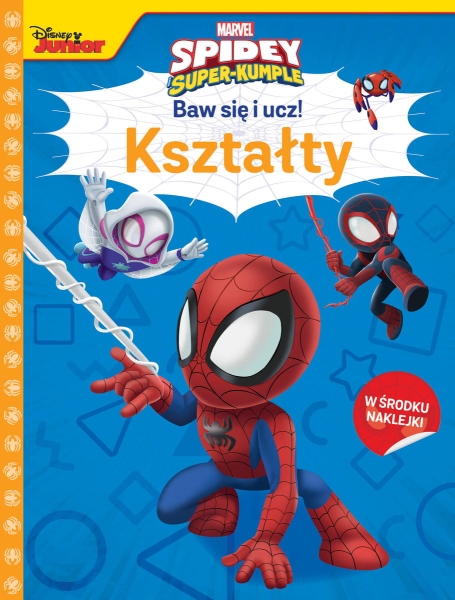 BAW SIĘ I UCZ KSZTAŁTY MARVEL SPIDEY I SUPER KUMPLE