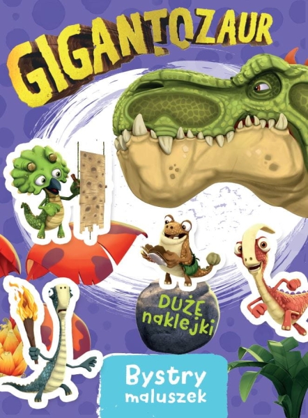 BYSTRY MALUSZEK GIGANTOZAUR NOWA