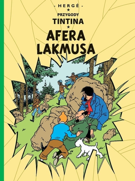PRZYGODY TINTINA TOM 18 AFERA LAKMUSA HERGE NOWA