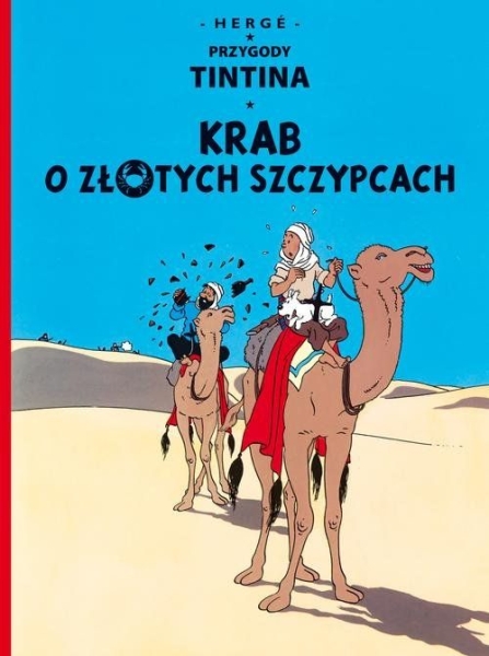 PRZYGODY TINTINA 9 KRAB O ZŁOTYCH SZCZYPCACH HERGE