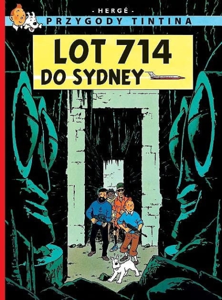 PRZYGODY TINTINA TOM 22 LOT 714 DO SYDNEY HERGE