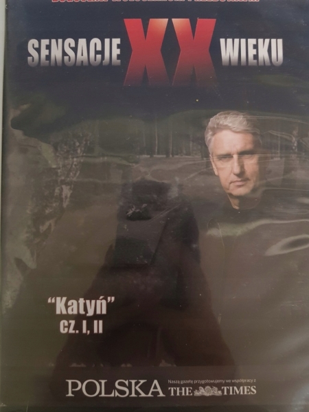 SENSACJE XX WIEKU KATYŃ CZ 1-2 BOGUSŁAW WOŁOSZAŃSKI DVD