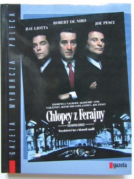 CHŁOPCY Z FERAJNY DVD DE NIRO SCORSESE LIOTTA PUZO