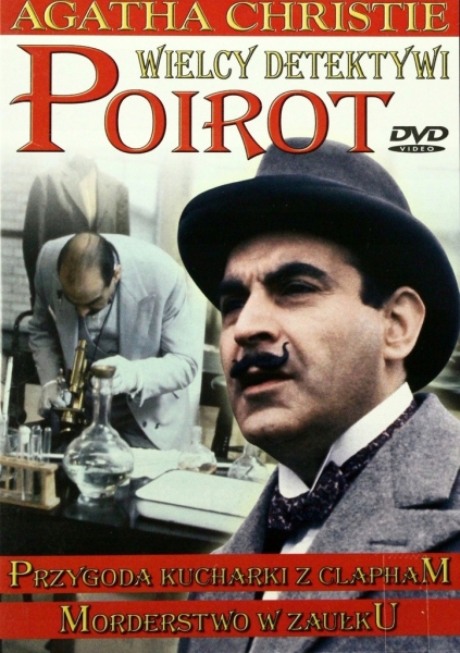 POIROT A CHRISTIE DVD PRZYGODA KUCHARKI MORDERSTWO