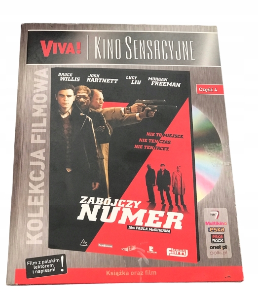 ZABÓJCZY NUMER DVD WILLIS HARTNETT LIU