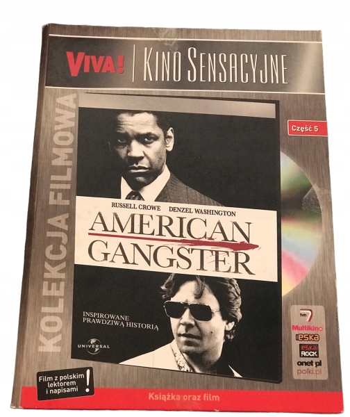 AMERICAN GANGSTER DVD CROWE WASHINGTON