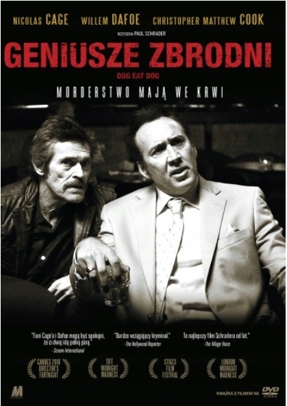 GENIUSZE ZBRODNI DVD CAGE DAFOE SCHRADER