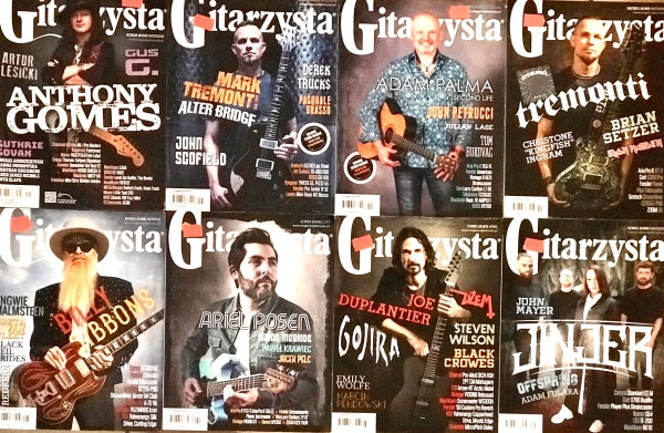 GITARZYSTA ZESTAW X8 LESICKI ANDRZEJEWSKI