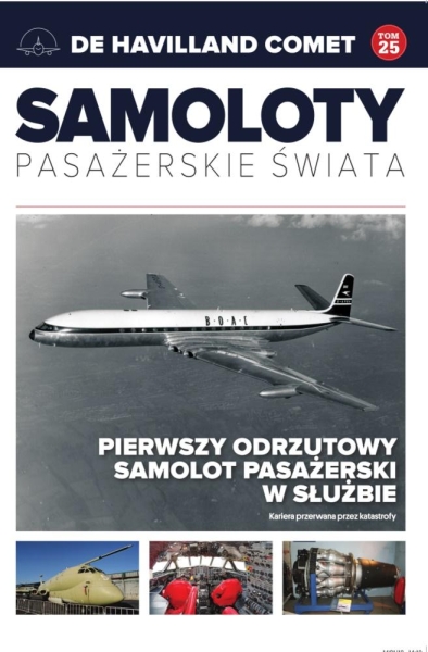 SAMOLOTY PASAŻERSKIE ŚWIATA 25 DE HAVILLANT COMET