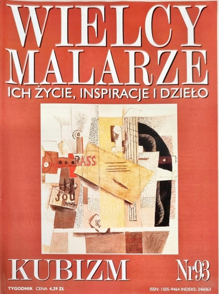 WIELCY MALARZE ICH ŻYCIE KUBIZM NR 93