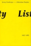 JERZY GIEDROYC Z NAJDER LISTY 1957-1985 NOWA
