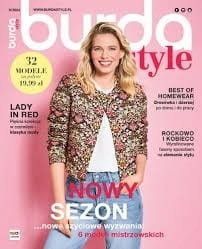 8/2024 BURDA 32 MODELE WYKROJE MODA