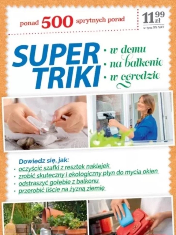 SUPER TRIKI W DOMU NA BALKONIE W OGRODZIE PORADNIK