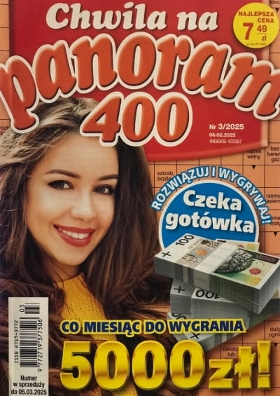 3/2025 CHWILA NA PANORAM 400 KRZYŻÓWKI