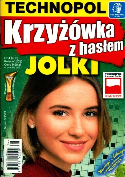 KRZYŻÓWKA Z HASŁEM JOLKI 4/2025