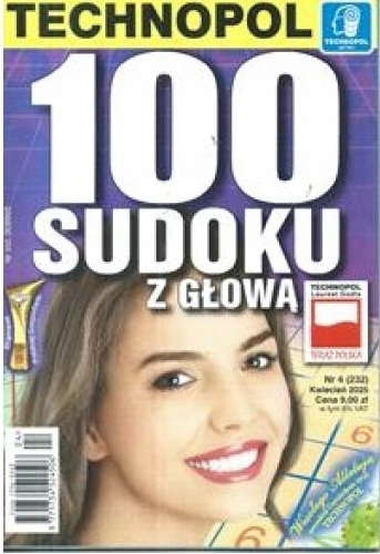 100 SUDOKU Z GŁOWĄ 4/2025