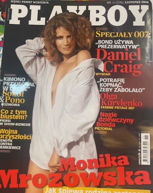 11/2008 PLAYBOY M MROZOWSKA NAGIE DZIEWCZYNY