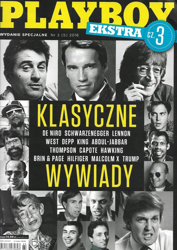 3/2016 PLAYBOY EXTRA LENNON WEST DEPP KING THOMSON