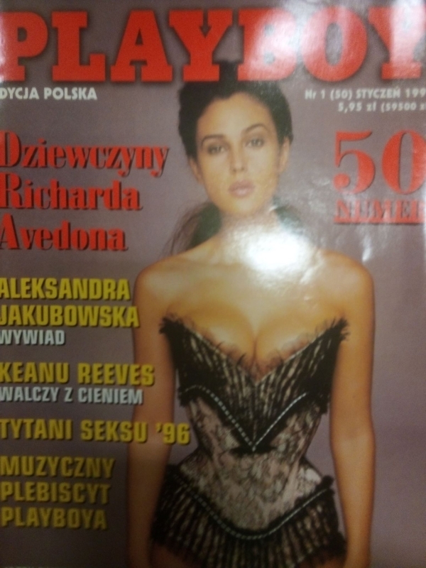 1/1997 PLAYBOY ALEKSANDRA JAKUBOWSKA KEANU REEVES