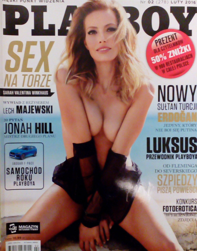 2/2016 PLAYBOY SEX NA TORZE JAGUAR FOTOEROTICA S.V.WINKHAUS