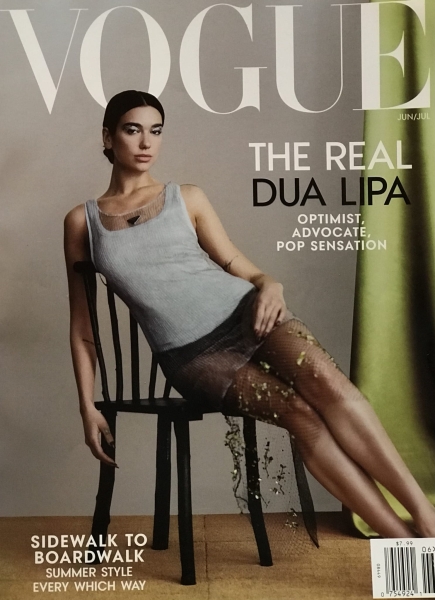 6-7/2022 VOGUE THE REAL DUA LIPA