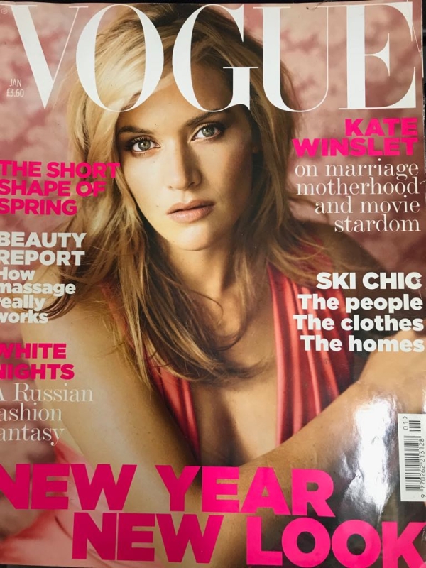 1/2007 VOGUE KATE WINSLET NEW YEAR LOOK