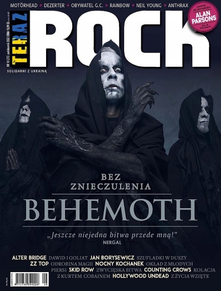 10/2022 TERAZ ROCK BEHEMOTH NERGAL MOTORHEAD