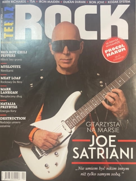 4/2022 TERAZ ROCK JOE SATRIANI IRON MAIDEN BON JOVI