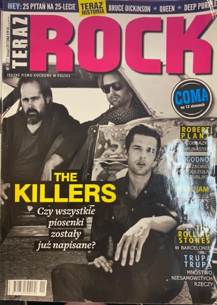11/2017 TERAZ ROCK THE KILLERS QUEEN DEEP PURPLE