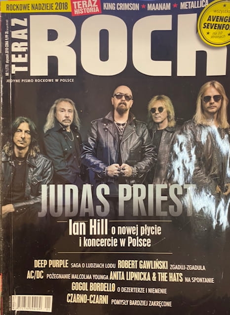 1/2018 TERAZ ROCK METALLICA MAANAM DEEP PURPLE